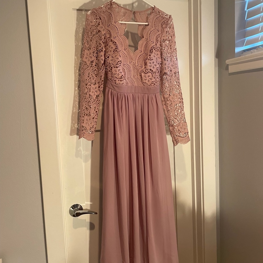 Prom dress. Lulus. Worn once. Smoke free home. XS
